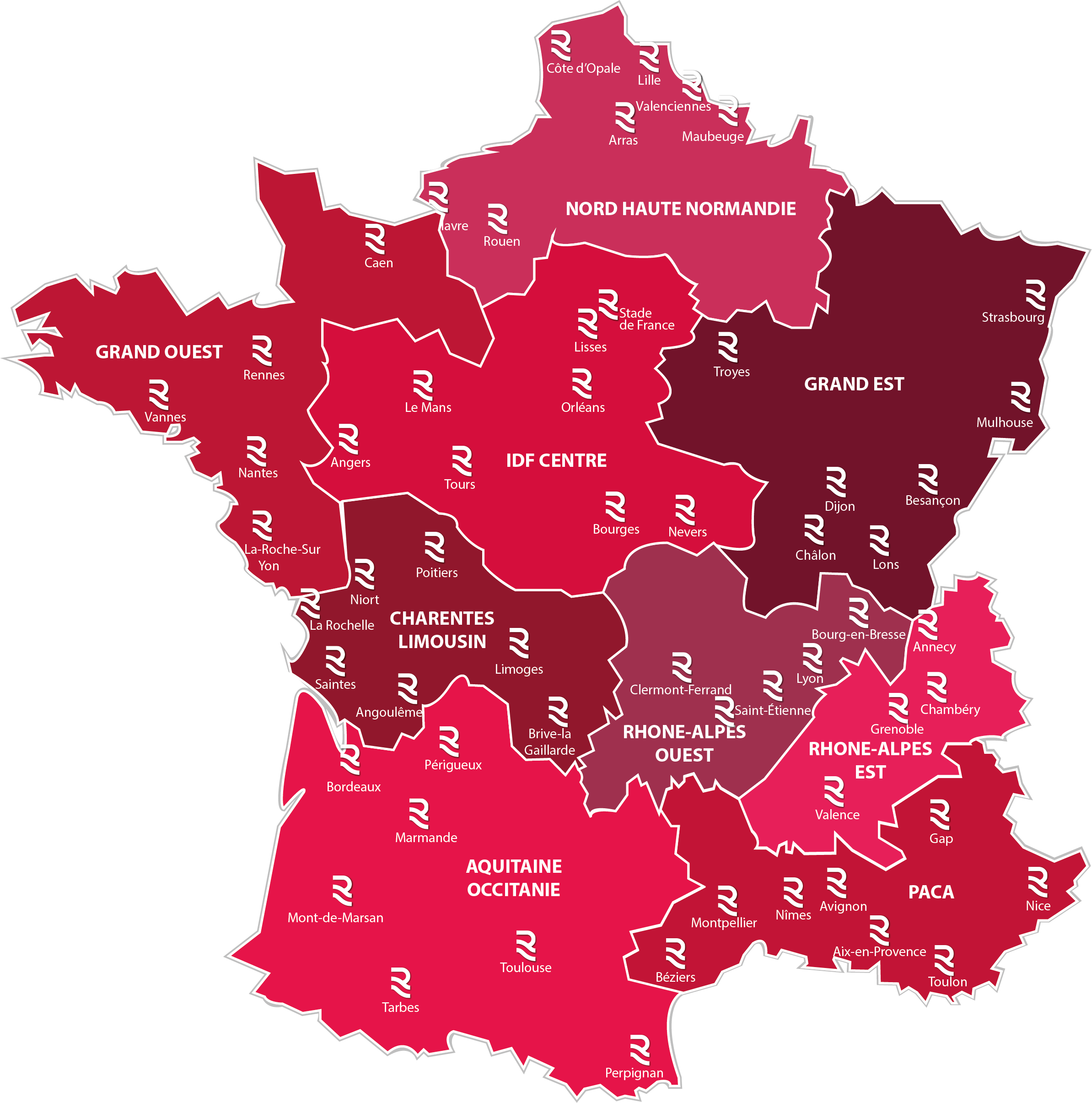 Carte de France